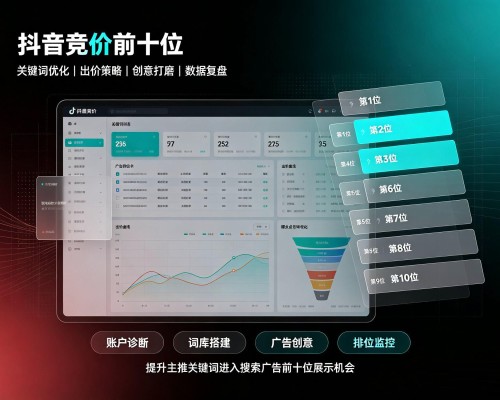 龙沙抖音搜索竞价